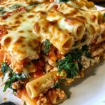 Baked Ziti with Spinach