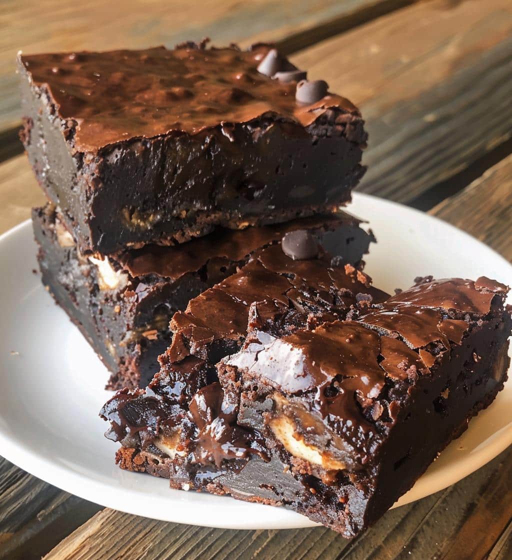 Banana Bread Brownie Bars - detail 1