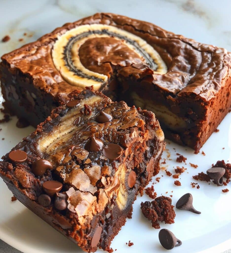 Banana Bread Brownies