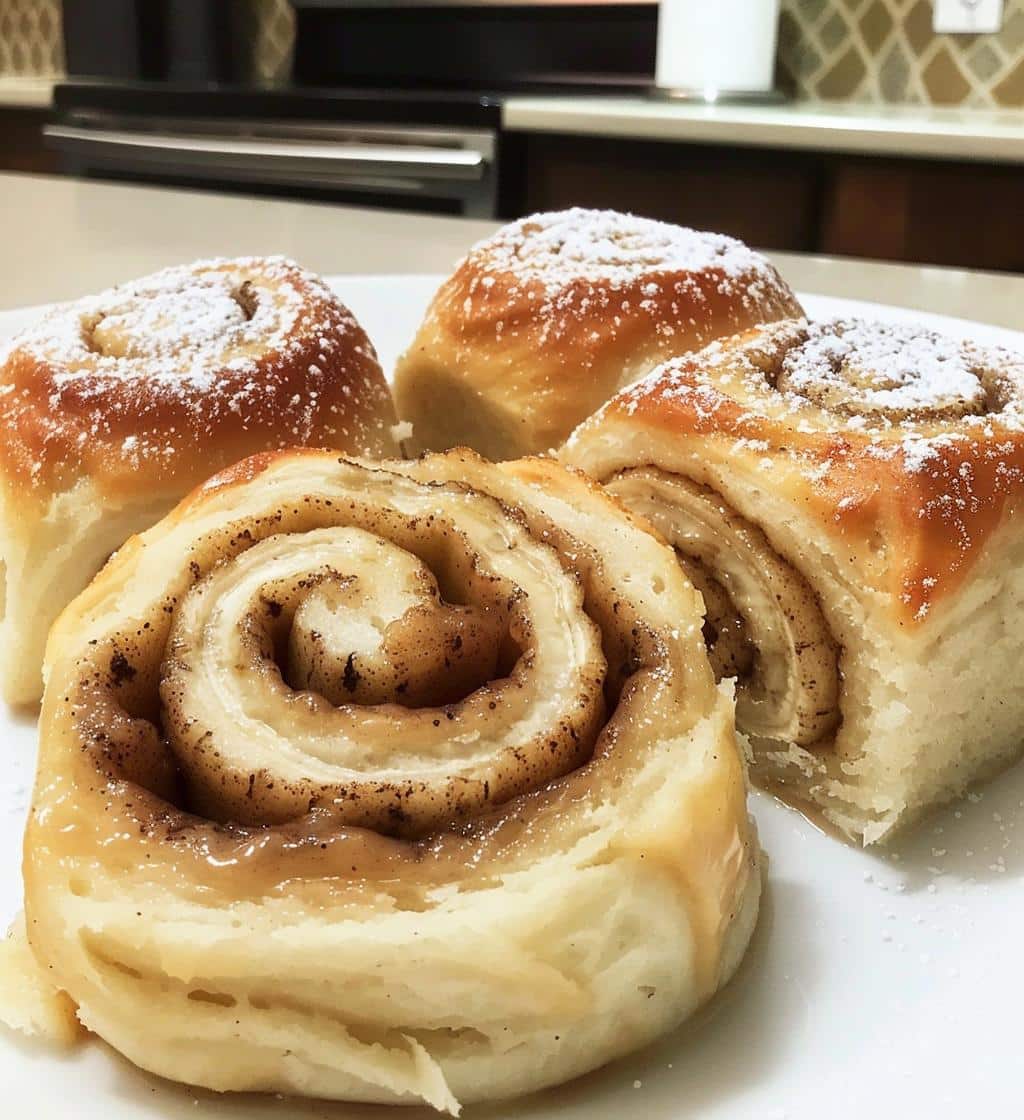 Banana Bread Cinnamon Rolls - detail 1