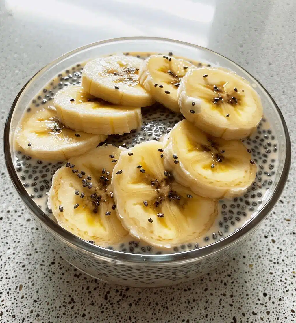 Banana Chia Pudding (water/almond milk unsweetened) - detail 1