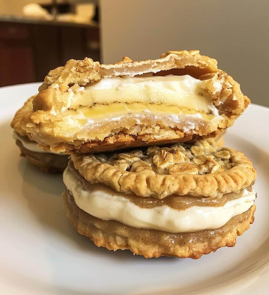 Banana Oatmeal Cream Pies