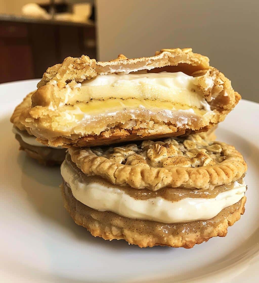 Banana Oatmeal Cream Pies