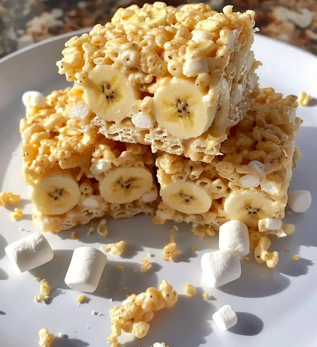 Banana Pudding Rice Krispie Treats - detail 1