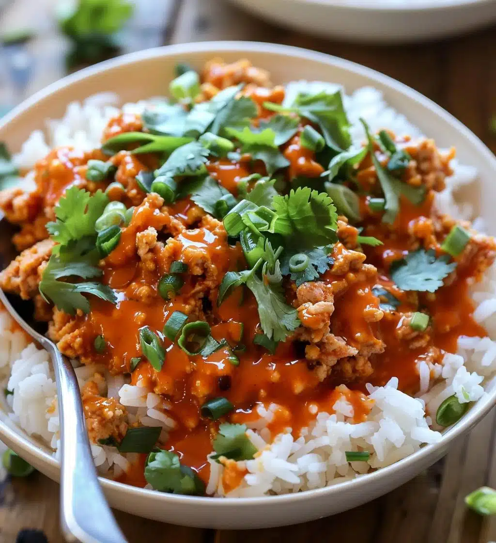 Bang Bang Turkey Rice Bowls - detail 1