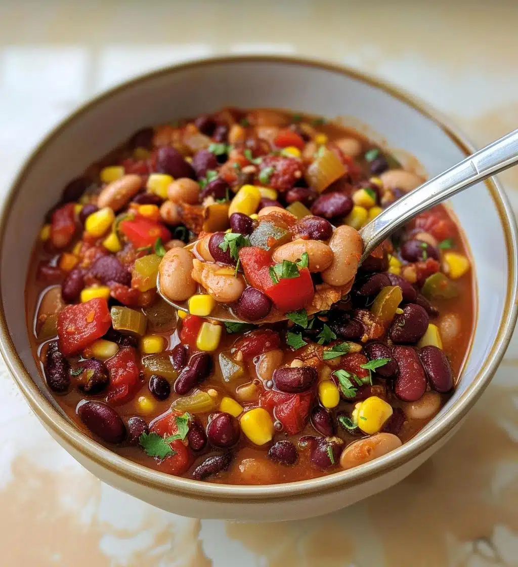 Bean & Vegetable Chili - detail 1