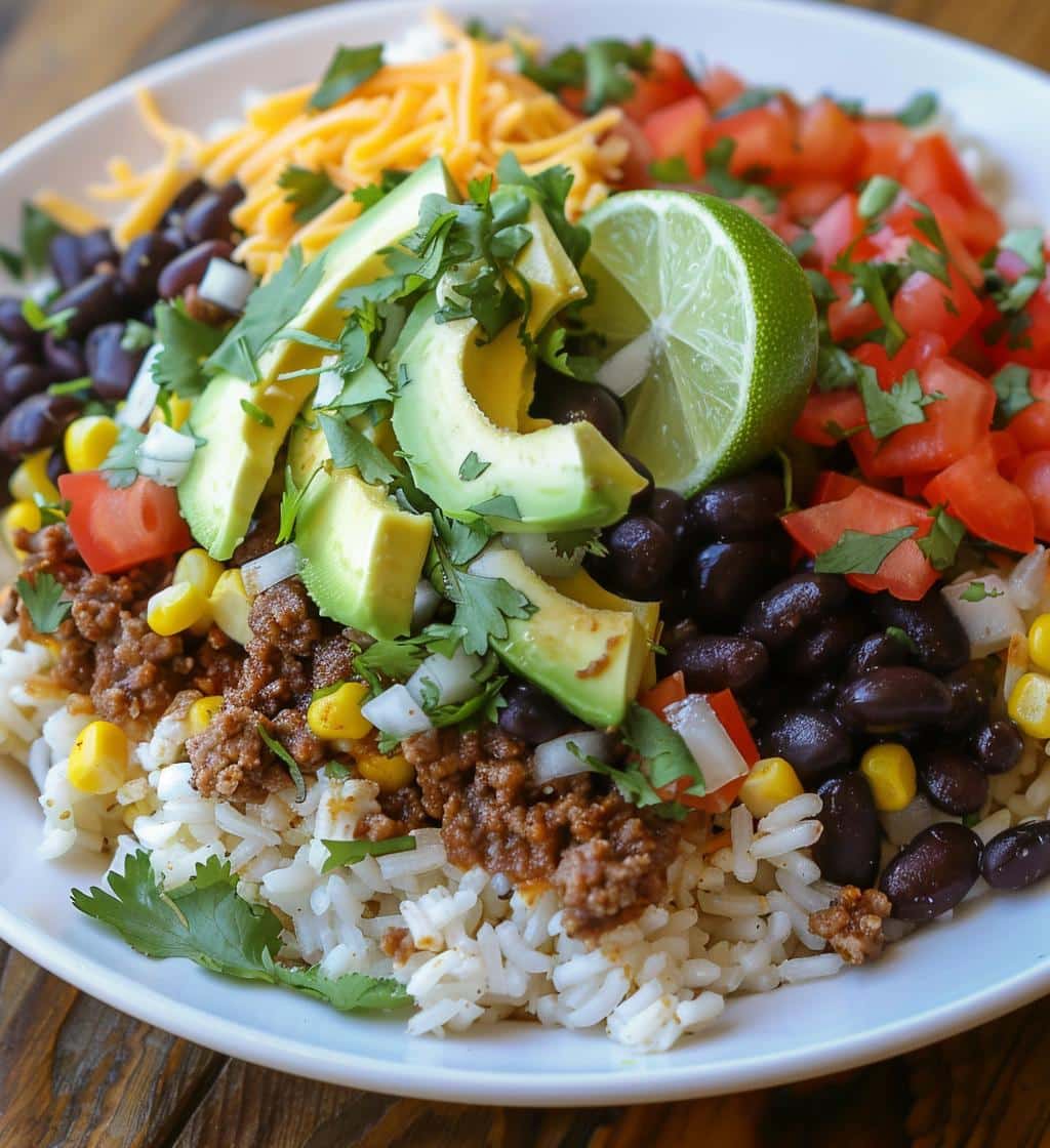 Beef Burrito Bowls