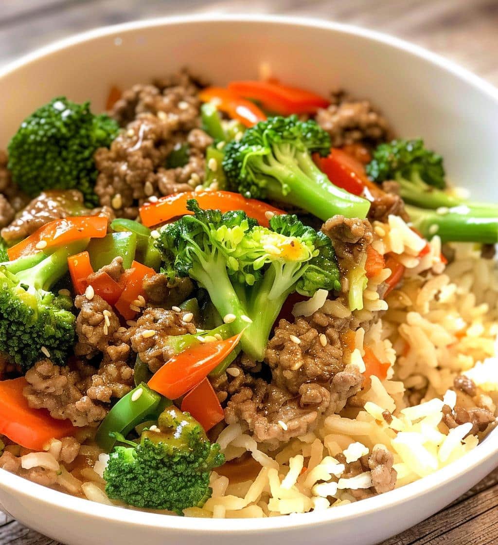 Beef Rice Bowls