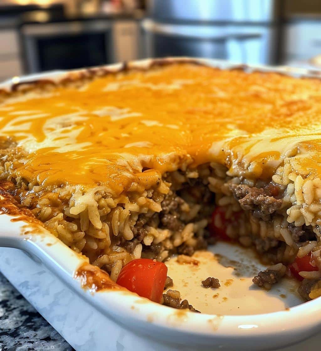 Beef & Rice Casserole