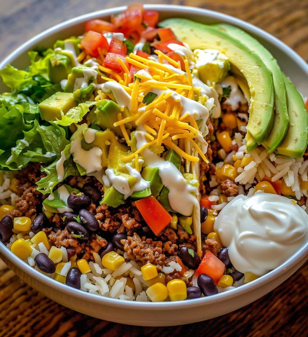 Beef Taco Bowls