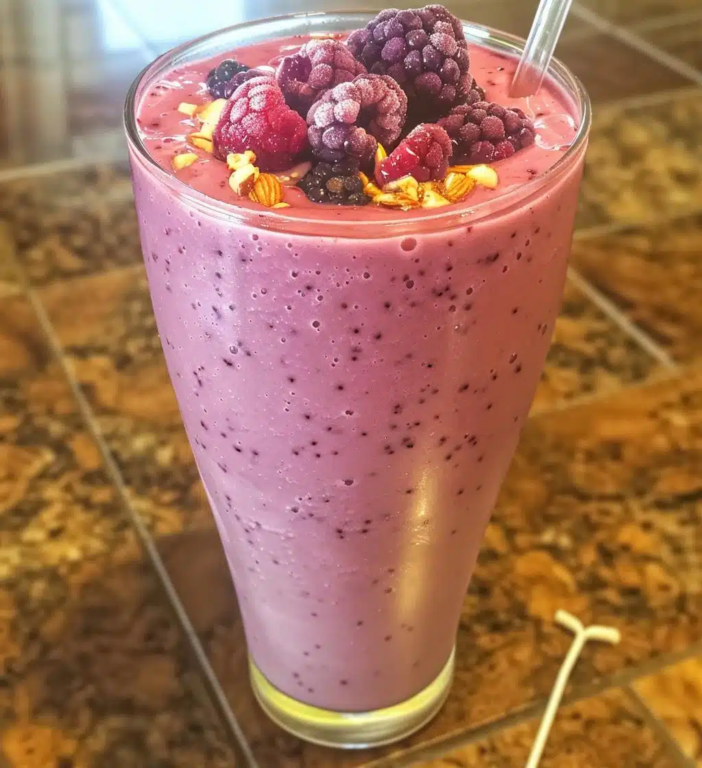 Berry Almond Smoothie - detail 1