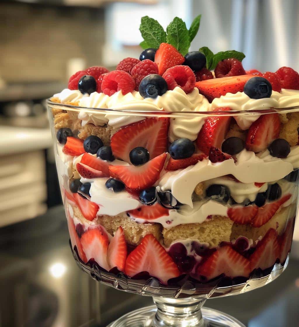 Berry Trifle - detail 1