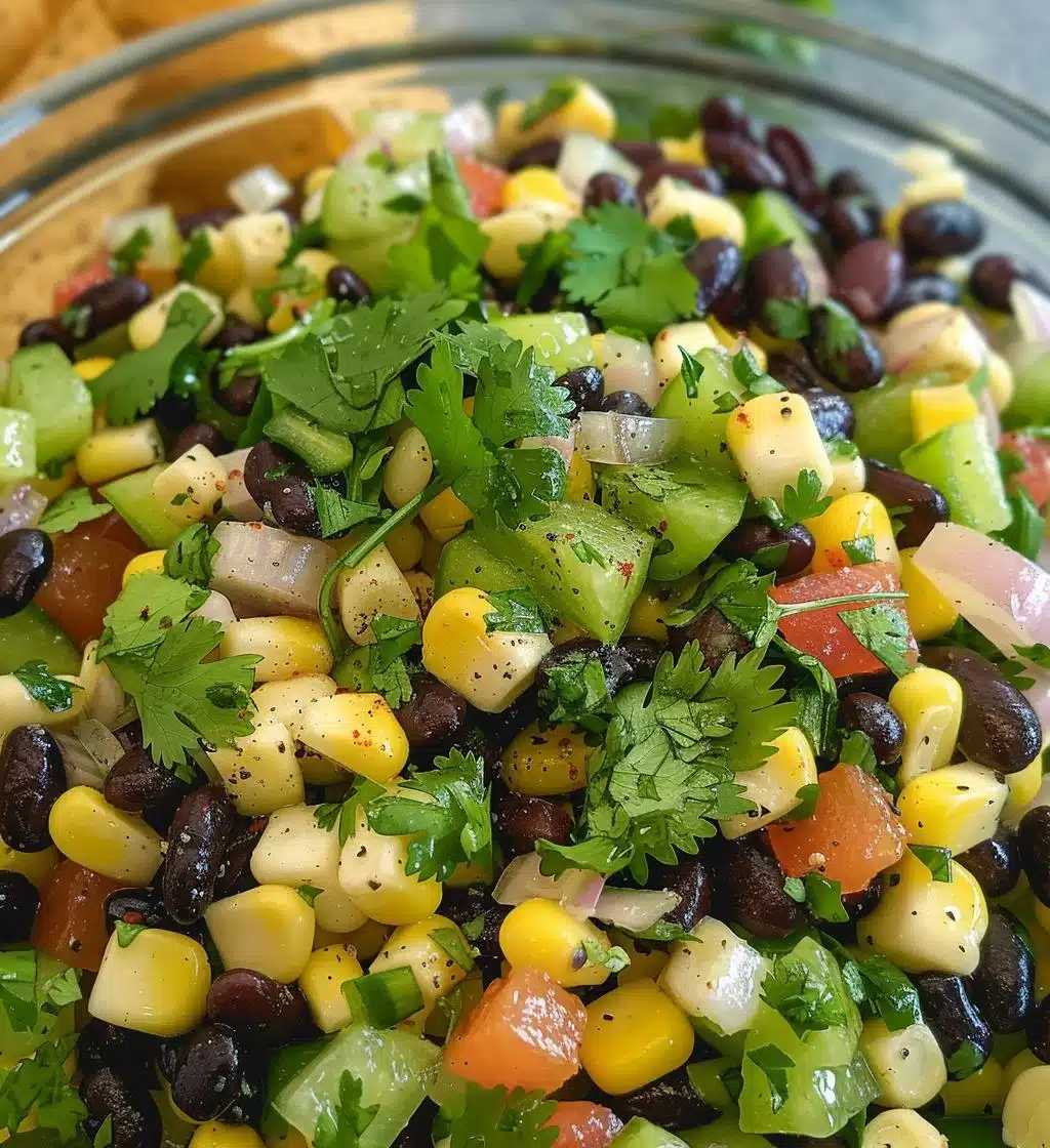 Black Bean Corn Cilantro Salad - detail 1