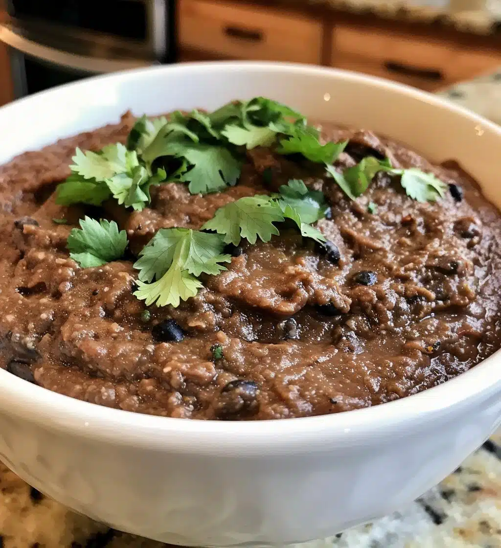 Black Bean Dip - detail 1