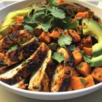Blackened Chicken Sweet Potato Bowl