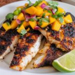 Blackened Tilapia with Mango Salsa