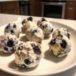 Blueberry Cheesecake Protein Bites