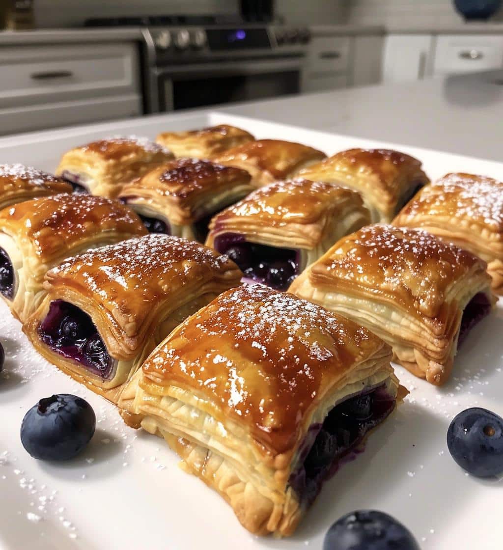 Blueberry Pie Bombs