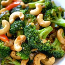 Broccoli Cashew Stir-Fry: 20 Minutes to Pure Delight