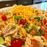 Buffalo Chicken Pasta Salad