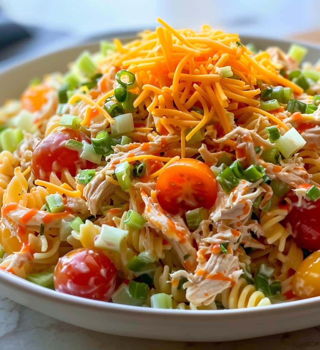 Buffalo Chicken Pasta Salad - detail 1