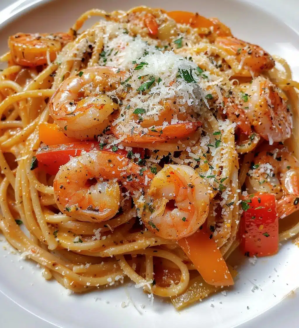 Cajun Shrimp Pasta - detail 1