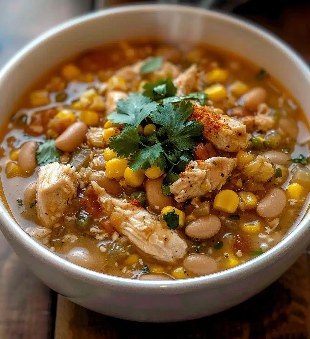 Cajun White Chicken Chili - detail 1
