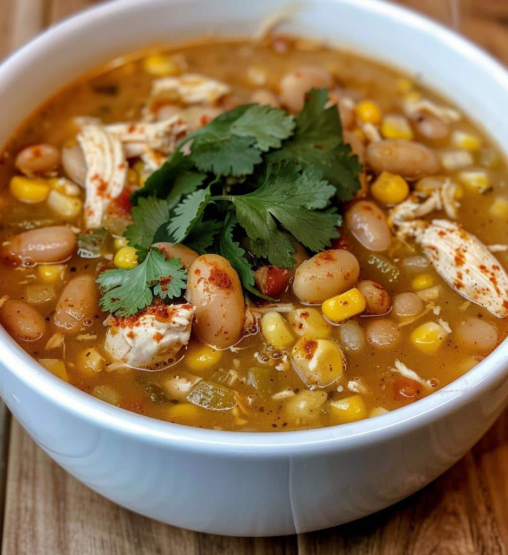 Cajun White Chicken Chili