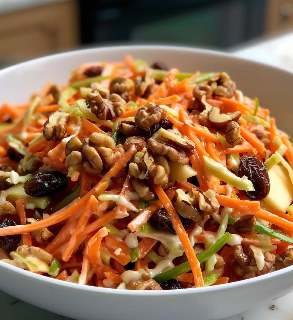Carrot Apple Slaw - detail 1
