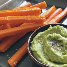 Carrot Sticks + Avocado Dip: 3 Steps to a Healthy Delight