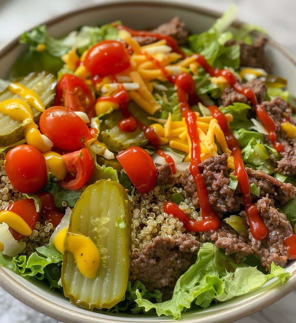 Cheeseburger Protein Bowls - detail 1
