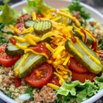 Cheeseburger Protein Bowls
