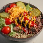 Cheeseburger Protein Bowls
