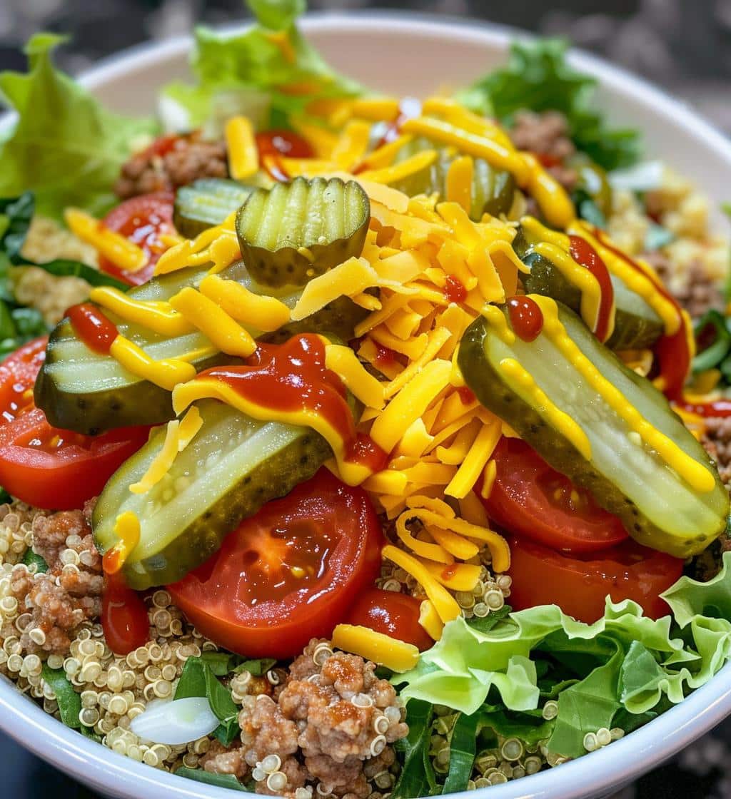 Cheeseburger Protein Bowls