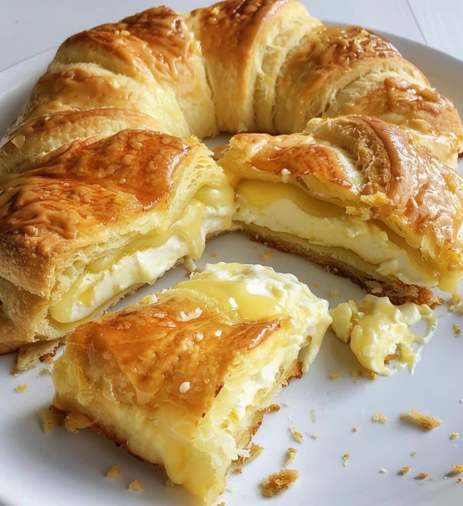 Cheesecake Crescent Rolls Casserole