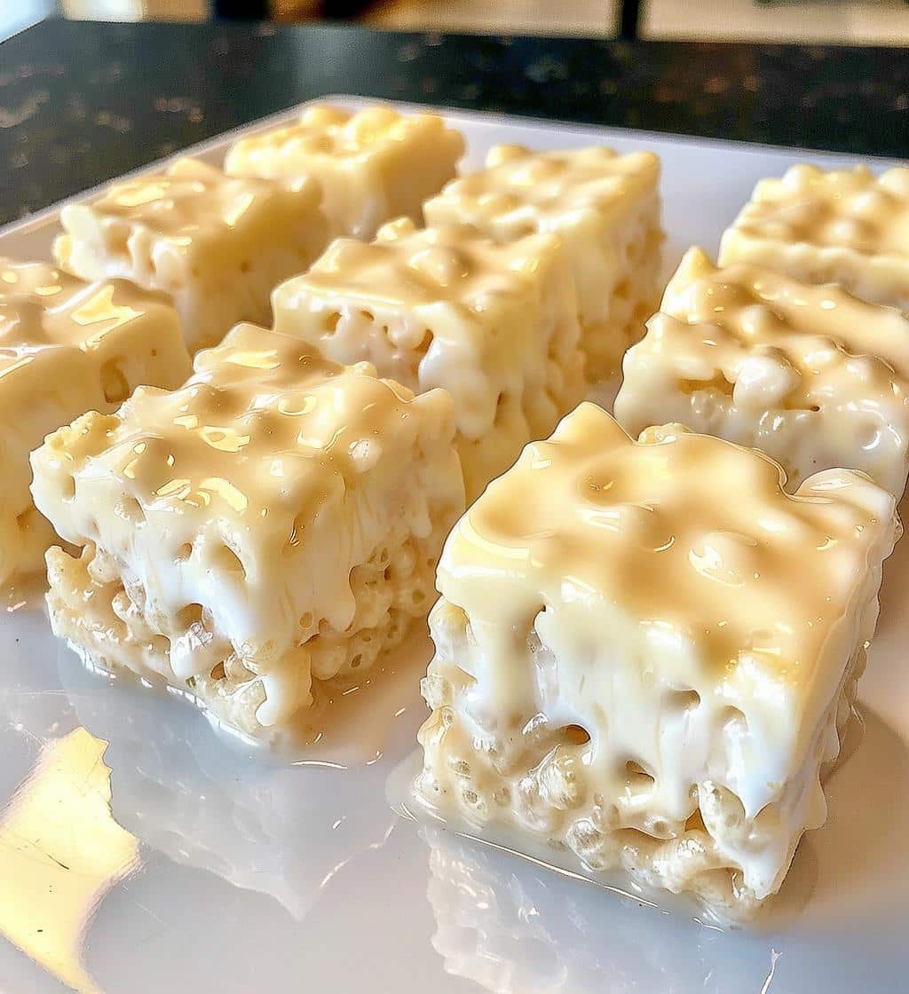 Cheesecake Rice Krispie Treats - detail 1