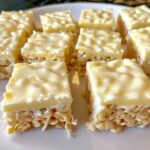 Cheesecake Rice Krispie Treats