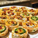 Cheesy Bacon Jalapeño Pinwheels