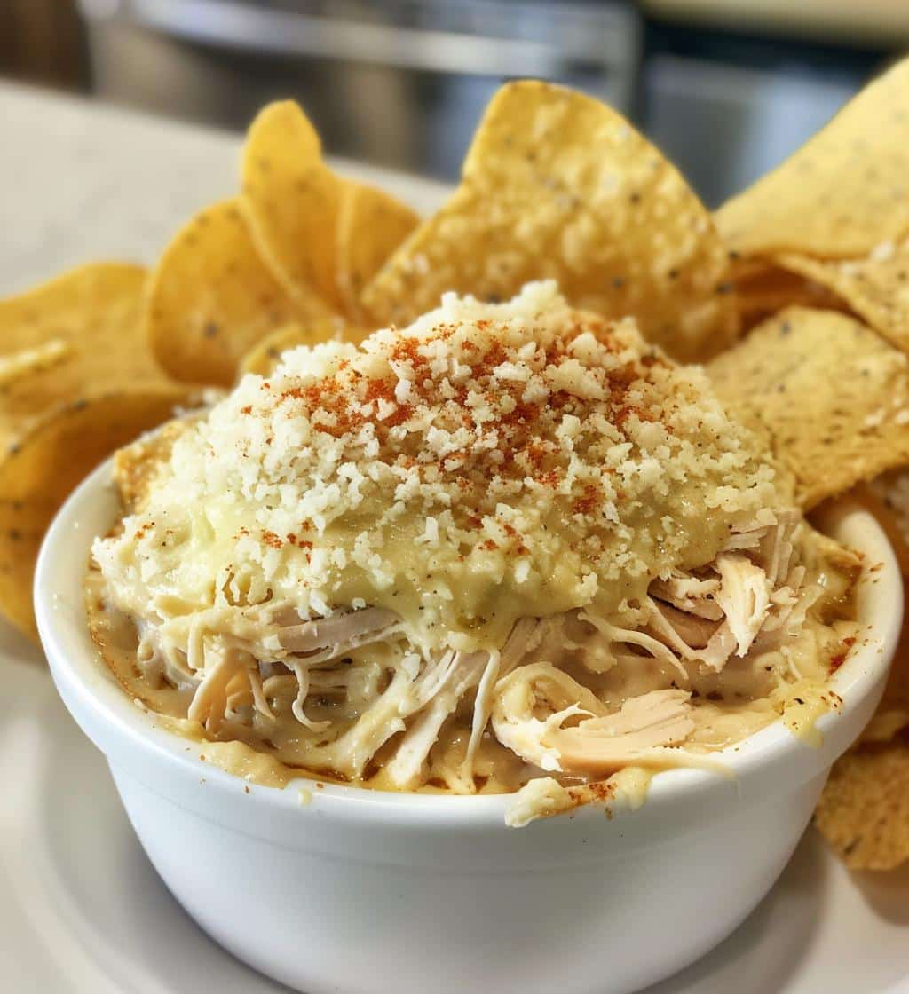 Chicken Caesar Dip