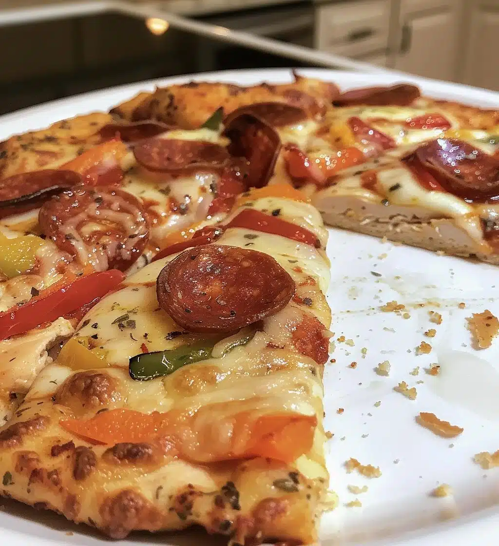 Chicken Crust Pizza - detail 1