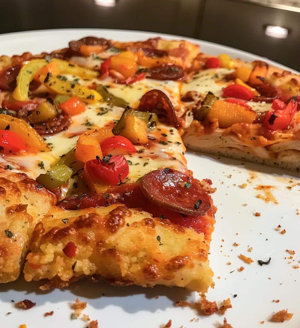 Chicken Crust Pizza