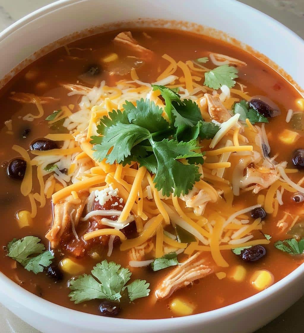 Chicken Enchilada Soup - detail 1