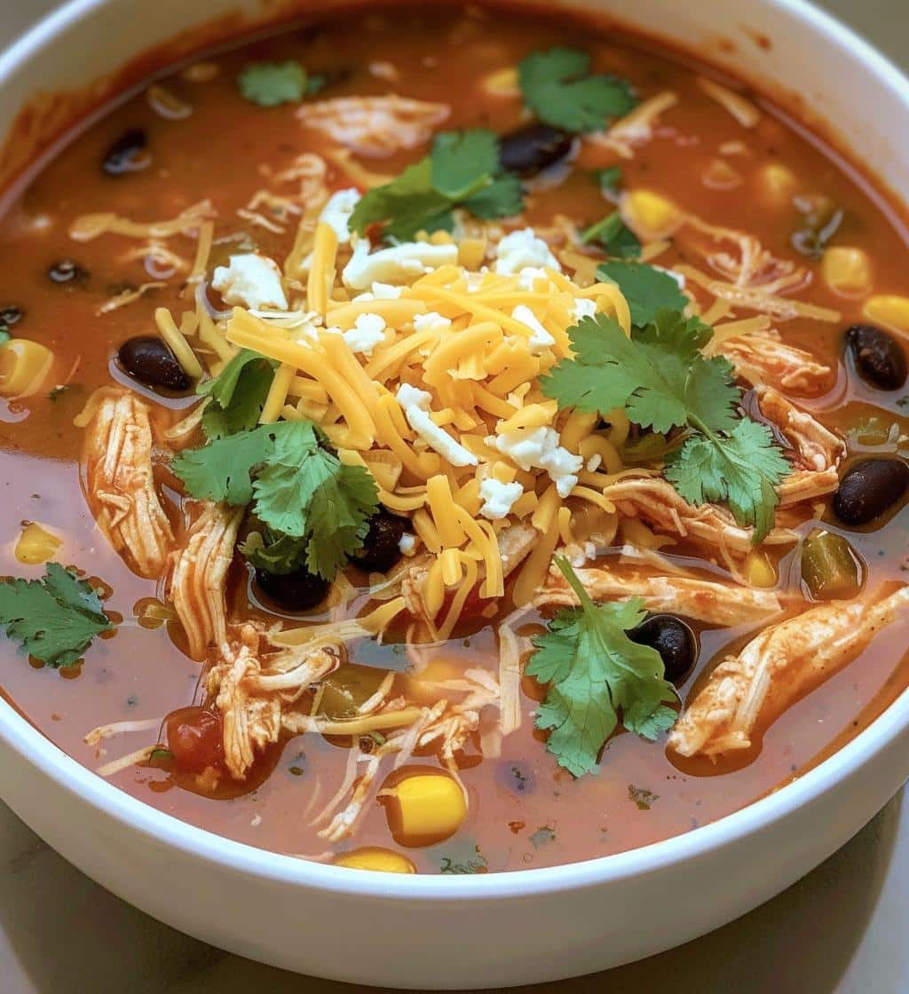 Chicken Enchilada Soup