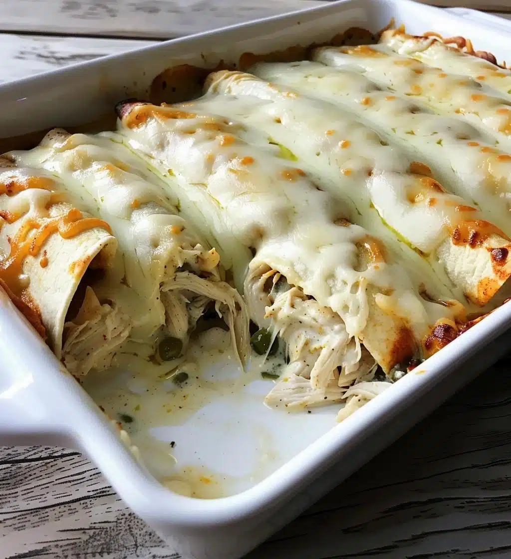 Chicken Enchiladas White Sauce - detail 1