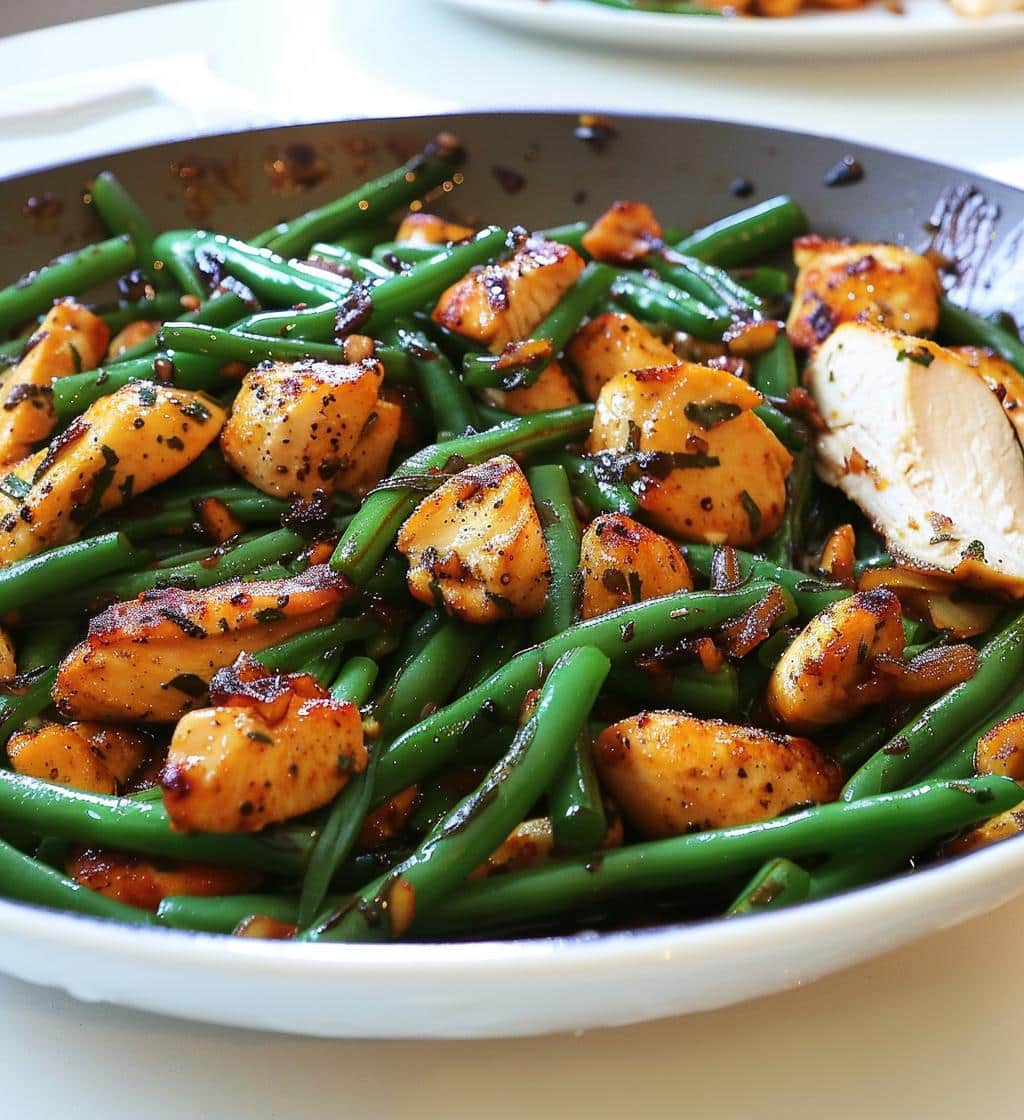Chicken & Green Beans Skillet