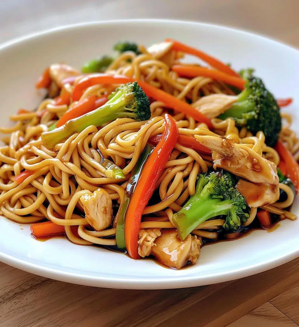 Chicken Lo Mein - detail 1