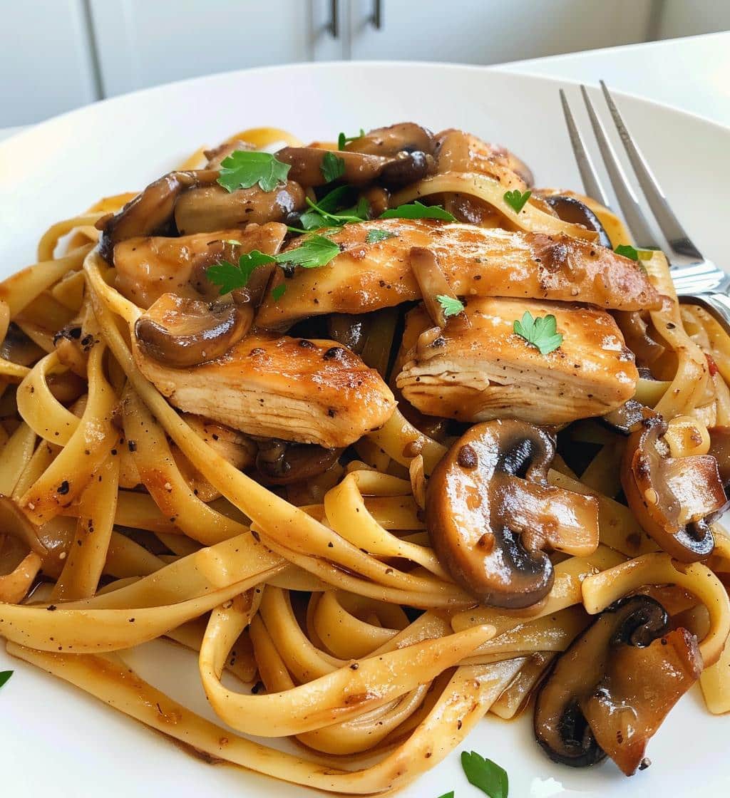 Chicken Marsala Pasta - detail 1