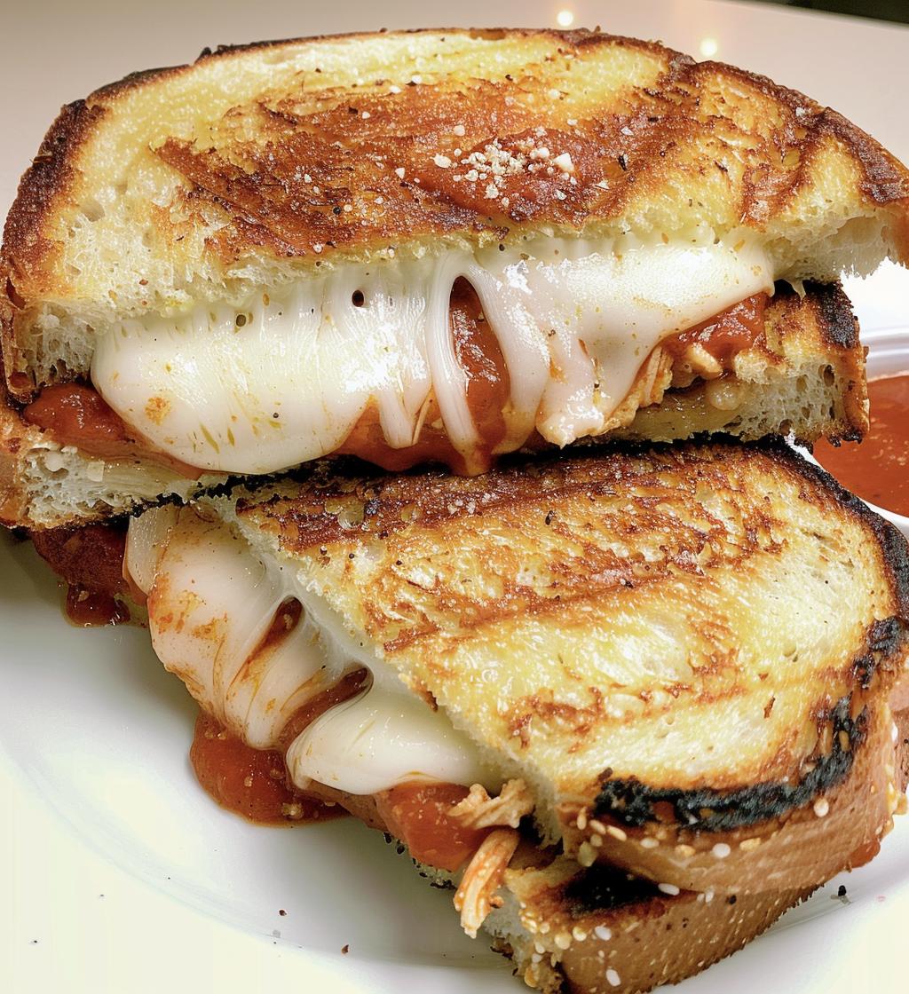 Chicken Parmesan Grilled Cheese - detail 1
