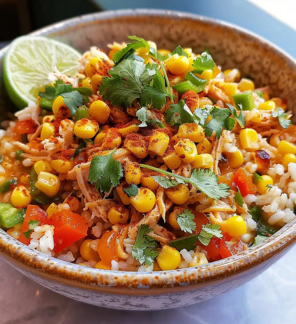 Chicken Street Corn Rice Bowl - detail 1