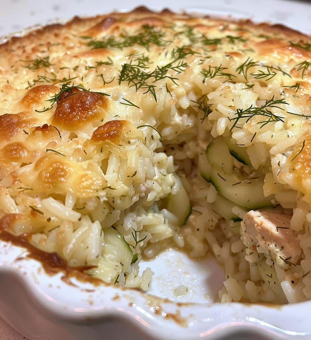 Chicken Tzatziki Rice Bake - detail 1